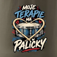 Moje terapie má paličky - srdce bubeníka