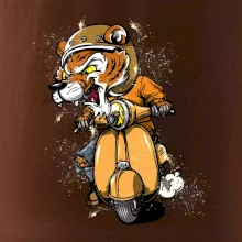 Tygr motorkářem