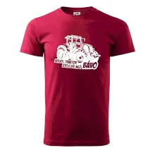 Holky, traktor stojí víc než bávo