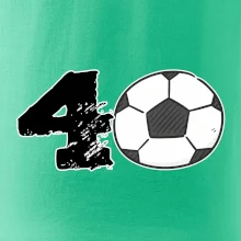 Fotbal kulaté narozeniny 40