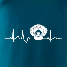 Lagotto romagnolo hlava EKG