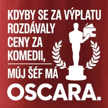 Kdyby se za výplatu rozdávaly ceny za komedii, můj šéf má oscara