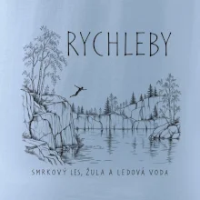 Rychleby smrkový les žula a ledová voda