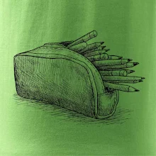 Školní penál kreslený