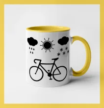 Cyklista za každého počasí