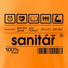 Čárový kód sanitář