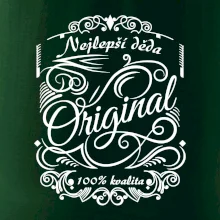 Vintage nejlepší deda 100% kvalita