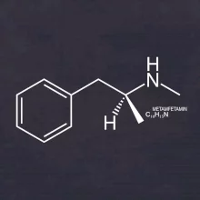 Molekulární struktura pervitin