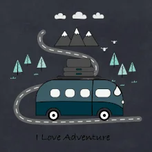 Cesta přírodou I love Adventure