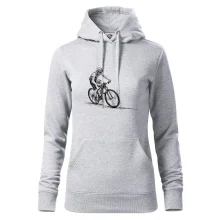 MTB kreslený cyklista