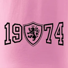 Narozeninový motiv - znak - 1974