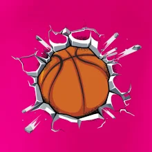 Basketbal míč v triku