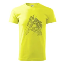 Nákres stožáru vysokého napětí