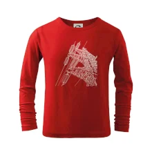 Nákres stožáru vysokého napětí