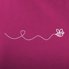 Dráha letu včely - vlnovka