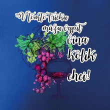 V tomto tričku můžu vypít vína kolik chci