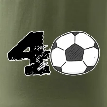 Fotbal kulaté narozeniny 40