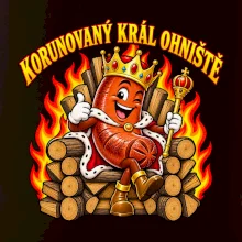 Korunovaný král ohniště