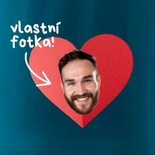 Vlastní fotka v srdci