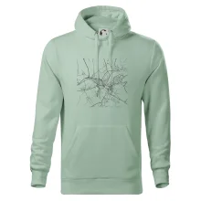 Mapy měst černobílé Turnov