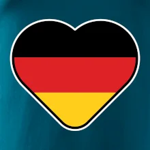 Germany love velké - Německá vlajka