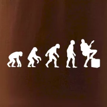 Evoluce kytarista - noha na kombu