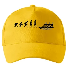 Evoluce veslování 3 lidi