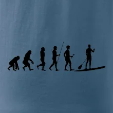 Evoluce paddleboard muž