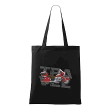 Cestovní motorka Amerika červená