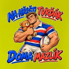 Na hřišti tvrďák, doma mazlík