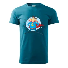 Táta superman - holka a kluk Táta superman - holka a kluk