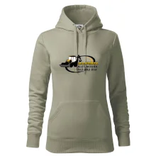 Bagrista v kruhu - vlastní nápis