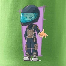 Vesmírný voják fialový