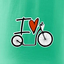 I love koloběžka velké a malé kolo
