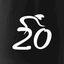 Cyklista slaví dvacítku (20)