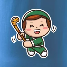 Ikona pozemní hokej kluk / holka