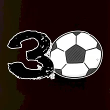 Fotbal kulaté narozeniny 30