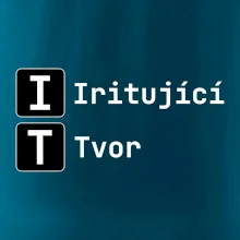 IT Nápis Iritující Tvor