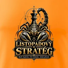 Listopadový stratég se štírem a šachovým králem