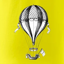 Horkovzdušný balón  kreslený