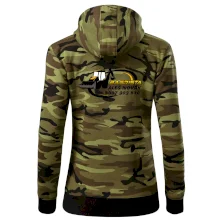 Bagrista v kruhu - vlastní nápis