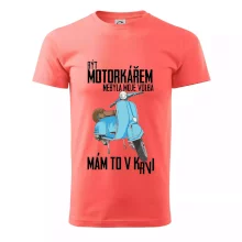 Být motorkářem nebyla moje volba skútr