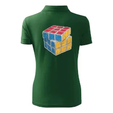 Rubikova kostka kreslená