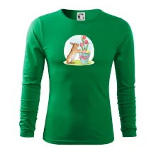 Velikonoční zajíček tulipány