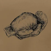 Rukavice kreslené na šířku