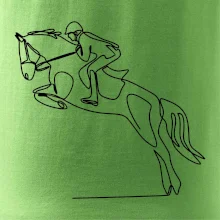 Jízda na koni jedním tahem