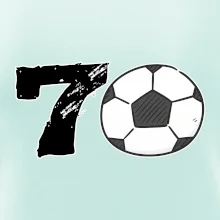 Fotbal kulaté narozeniny 70