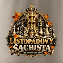 Listopadový šachista se zlatým králem