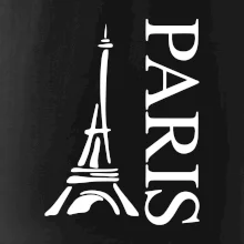 Paris nápis Eiffelovka na výšku Paris nápis Eiffelovka na výšku