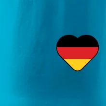 Germany love malé - Německá vlajka